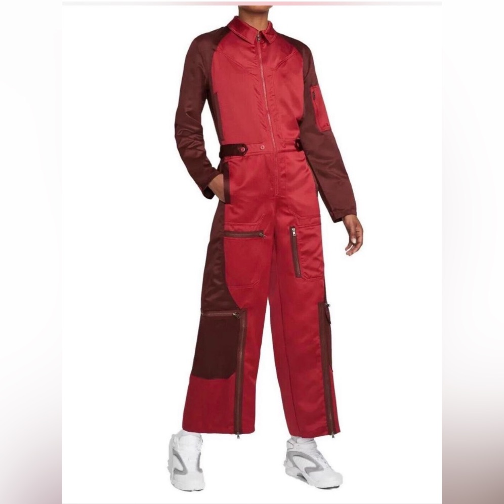 Nike Burgundy Women’s Engineered Flight Jumpsuit